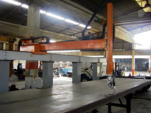 KBWELD HD5 - 5 Axis robotic system for welding of semi-trailers